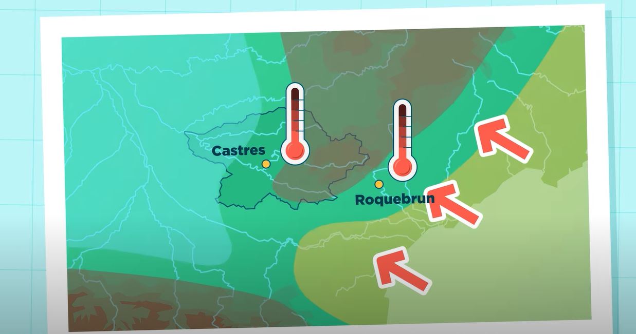Afficher la vidéo Le Changement climatique dans le bassin versant de l'Agout