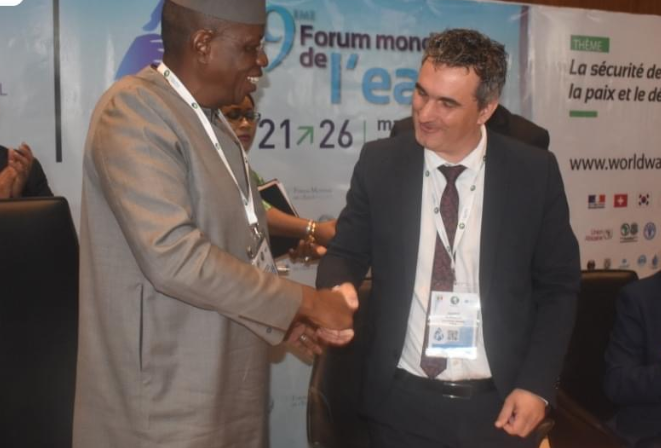 Signature du protocole d'accord lors du Forum Mondial de l'Eau de Dakar